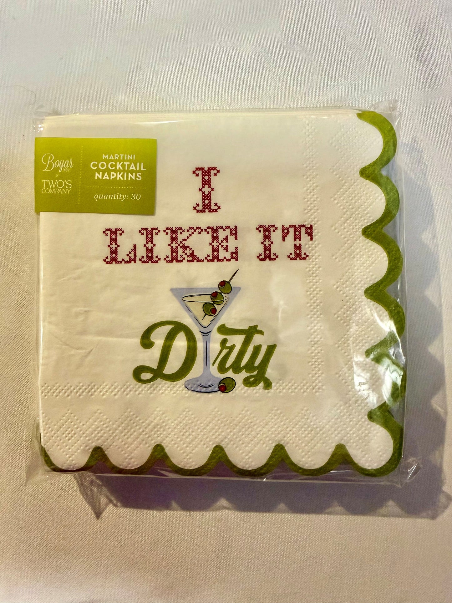 Beverage Napkin I Like It Dirty