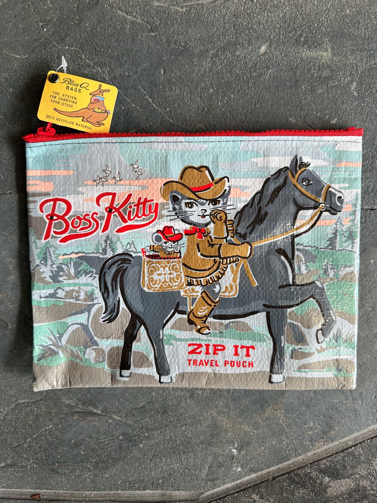 Bad Ass Woman Zipper Pouch