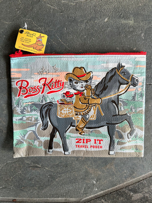 Bad Ass Woman Zipper Pouch