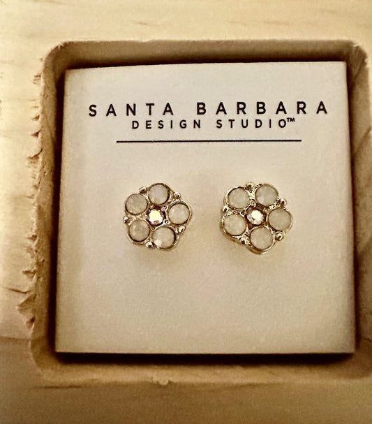 Daisy Earrings with A Treasure Box