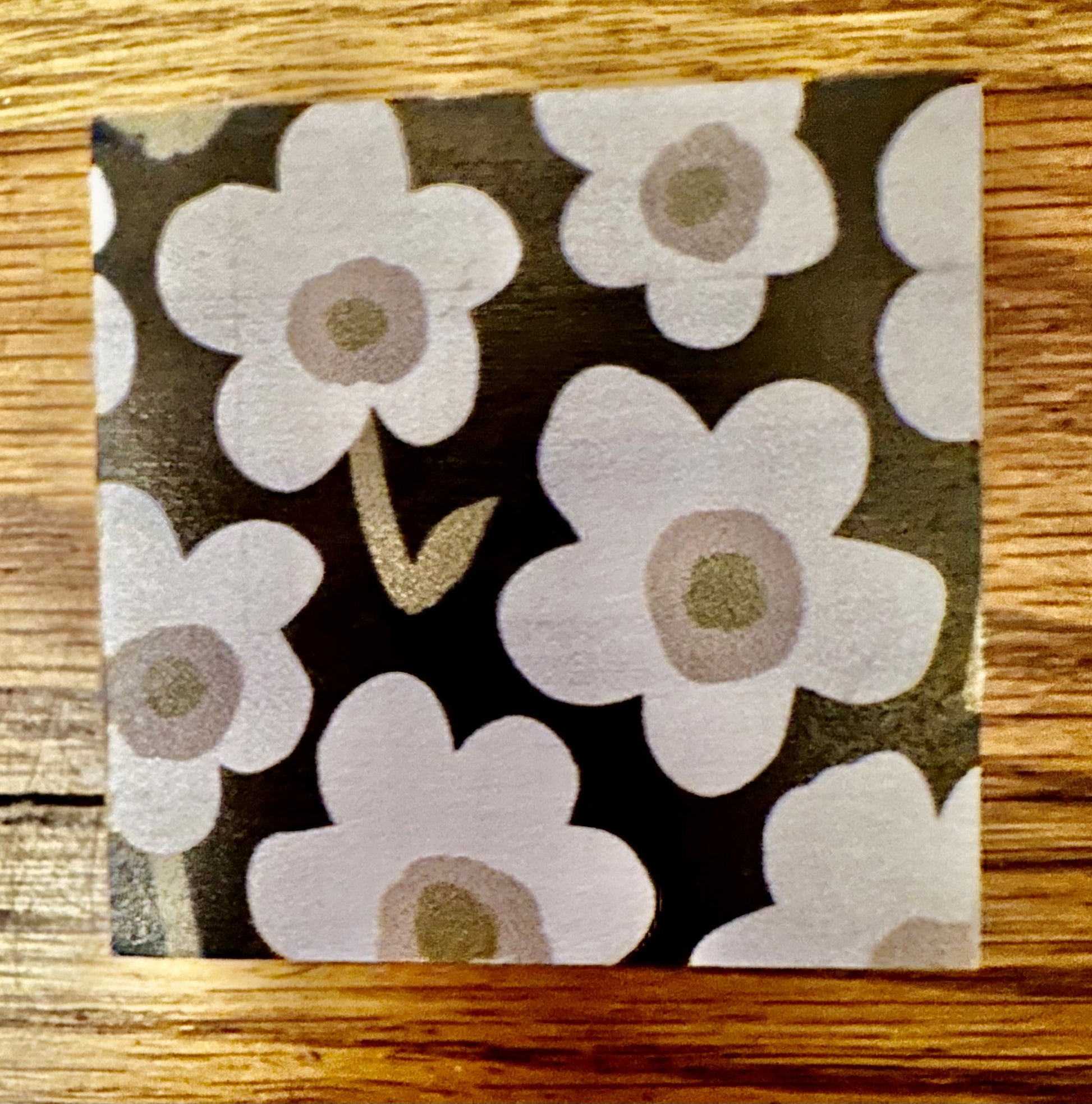 Daisy Earrings with A Treasure Box