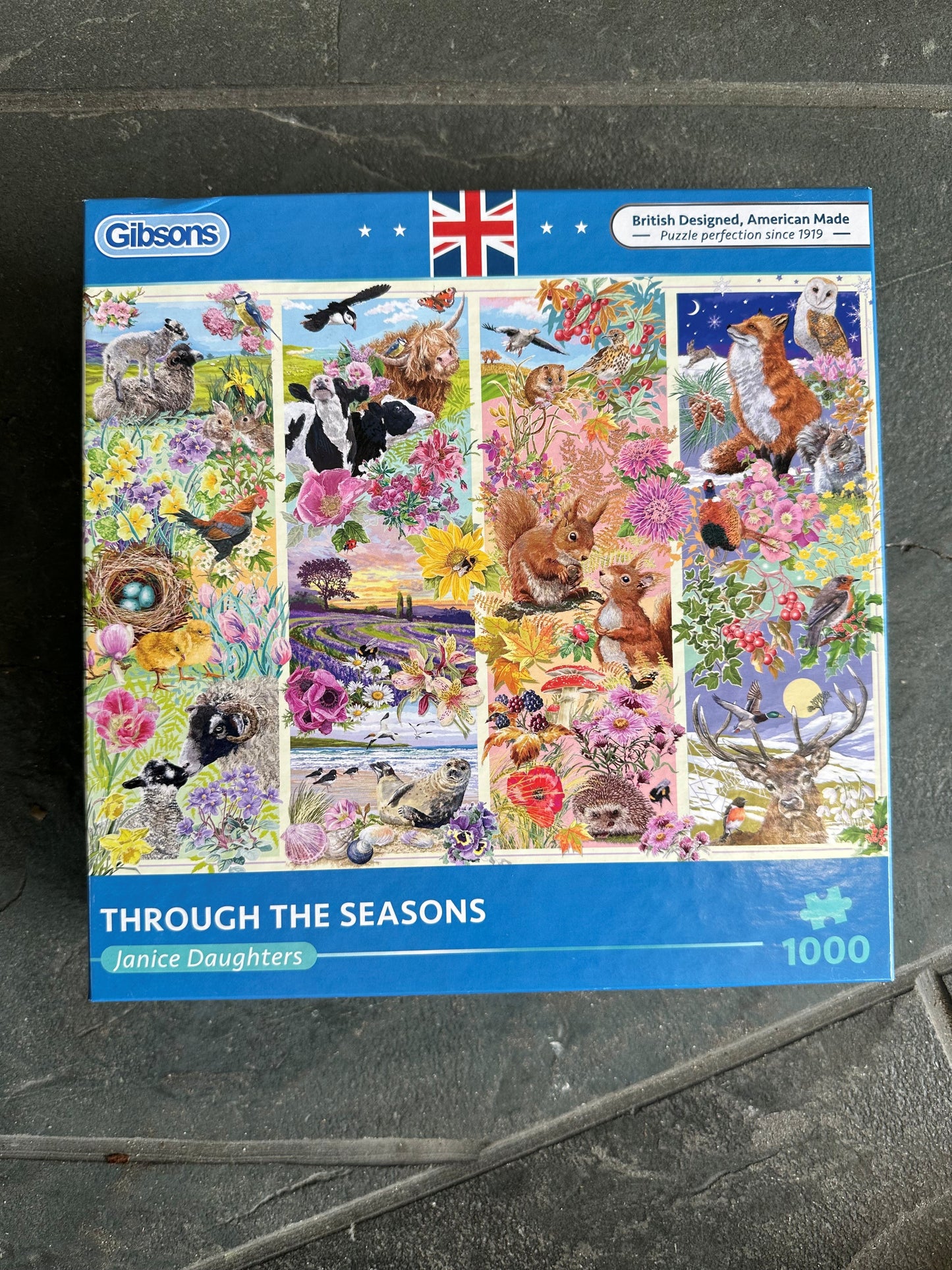 Through the Seasons 1000 Piece Puzzle