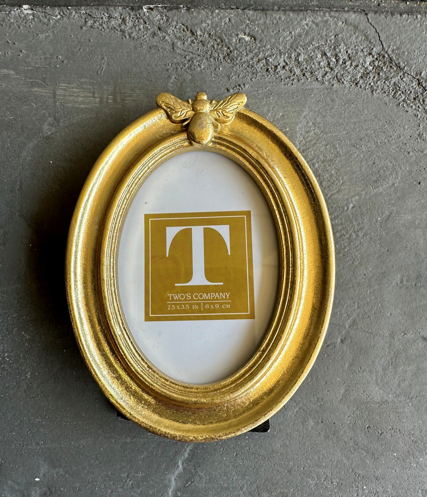 Gold Frame With Butterfly