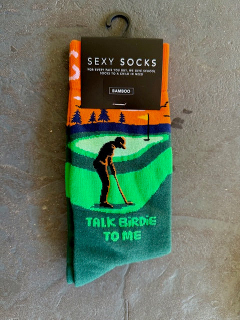 Talk Birdie To Me Socks