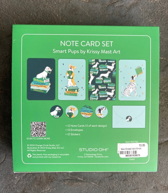 Boxed Cards By Studio Oh Smart Pups