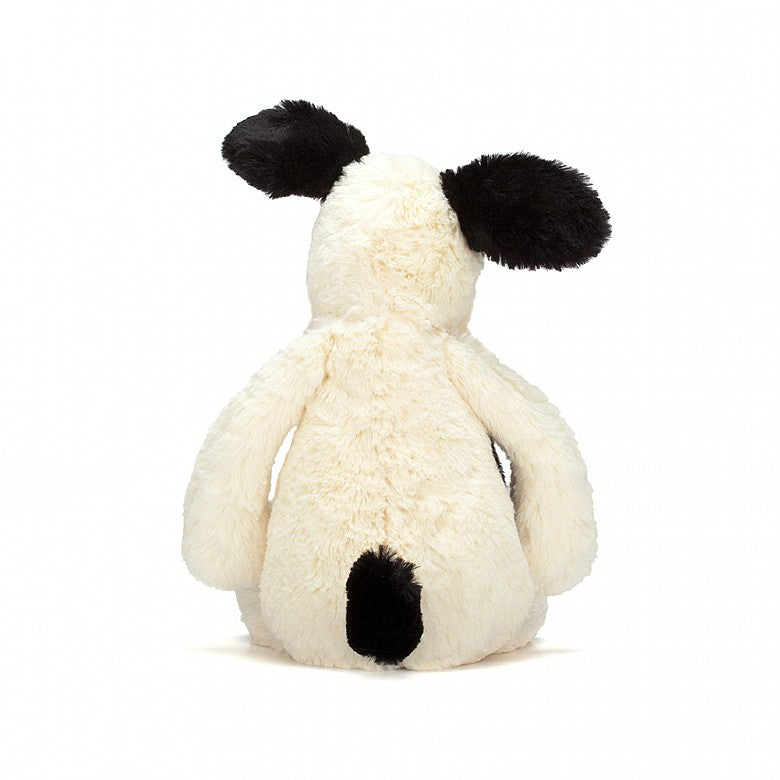 Bashful Med Black & Cream Dog