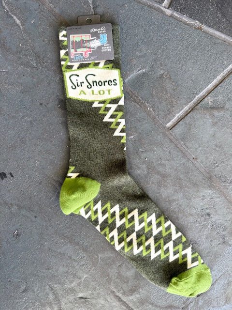 Sock Sir Snores A Lot