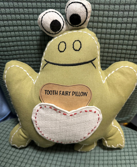 Toothfairy Frog Pillow