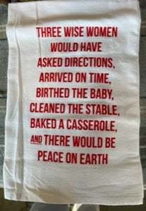 3 Wise Women Tea Towel