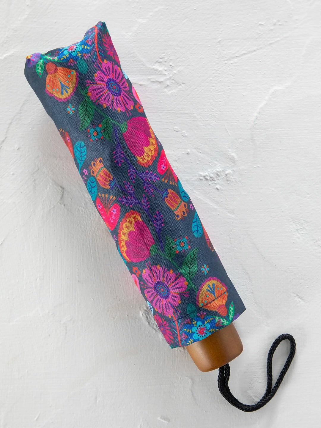 Navy Flower Umbella