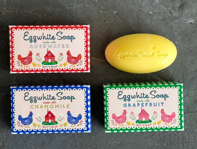 Eggwhite Soap Made With Rosewater