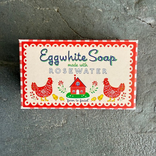 Eggwhite Soap Made With Rosewater