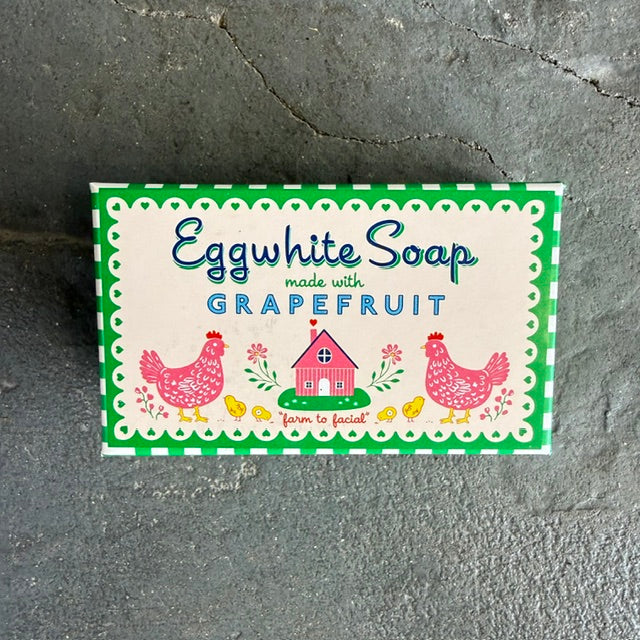 Eggwhite Soap Made With Grapefruit