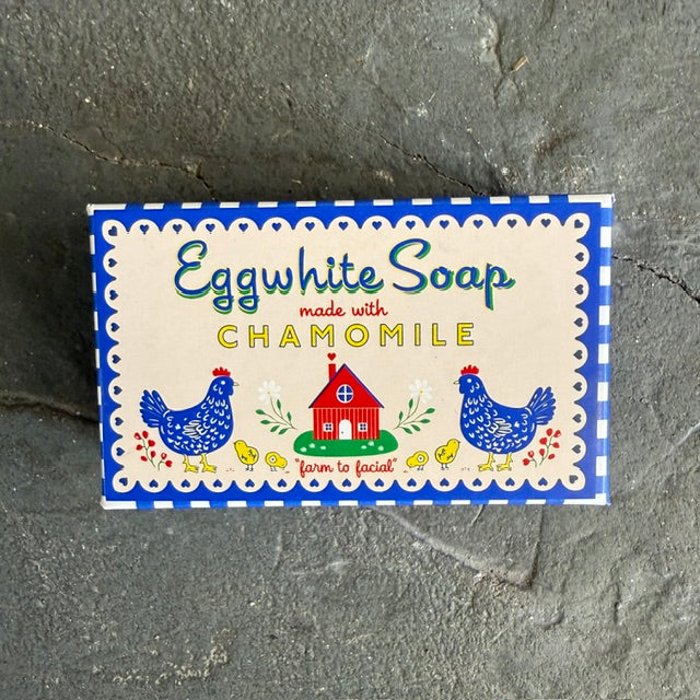 Eggwhite Soap Made With Chamomile Flowers