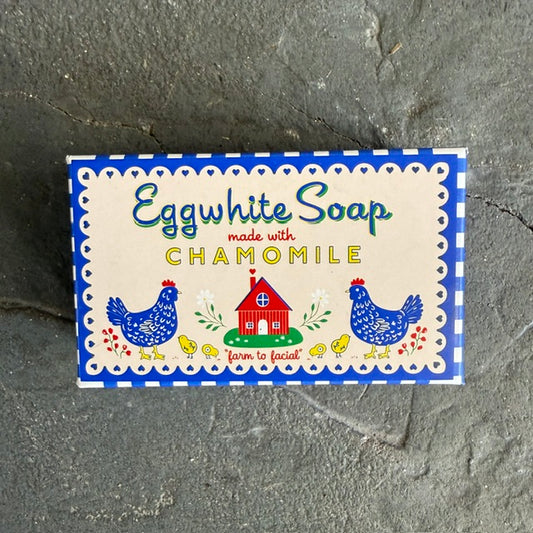Eggwhite Soap Made With Chamomile Flowers