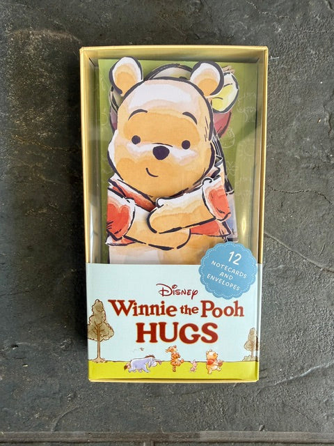 Disney WInnie the Pooh Hugs Notecards and Envelopes