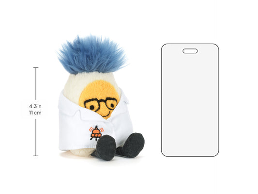 Amuseable Jellycat Boiled Egg Scientist