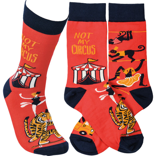 Not My Circus Sock