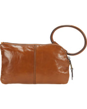 Load image into Gallery viewer, Sable Truffle Wristlet Hobo Purse
