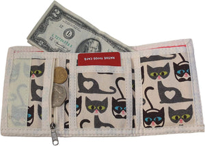 Cat Trifold Wallet