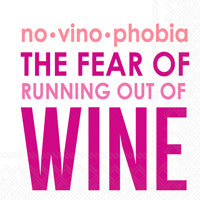 Novinophobia Beverage Napkins