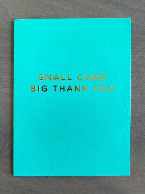 Thank You Card