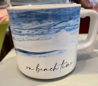 On Beach Time Mug