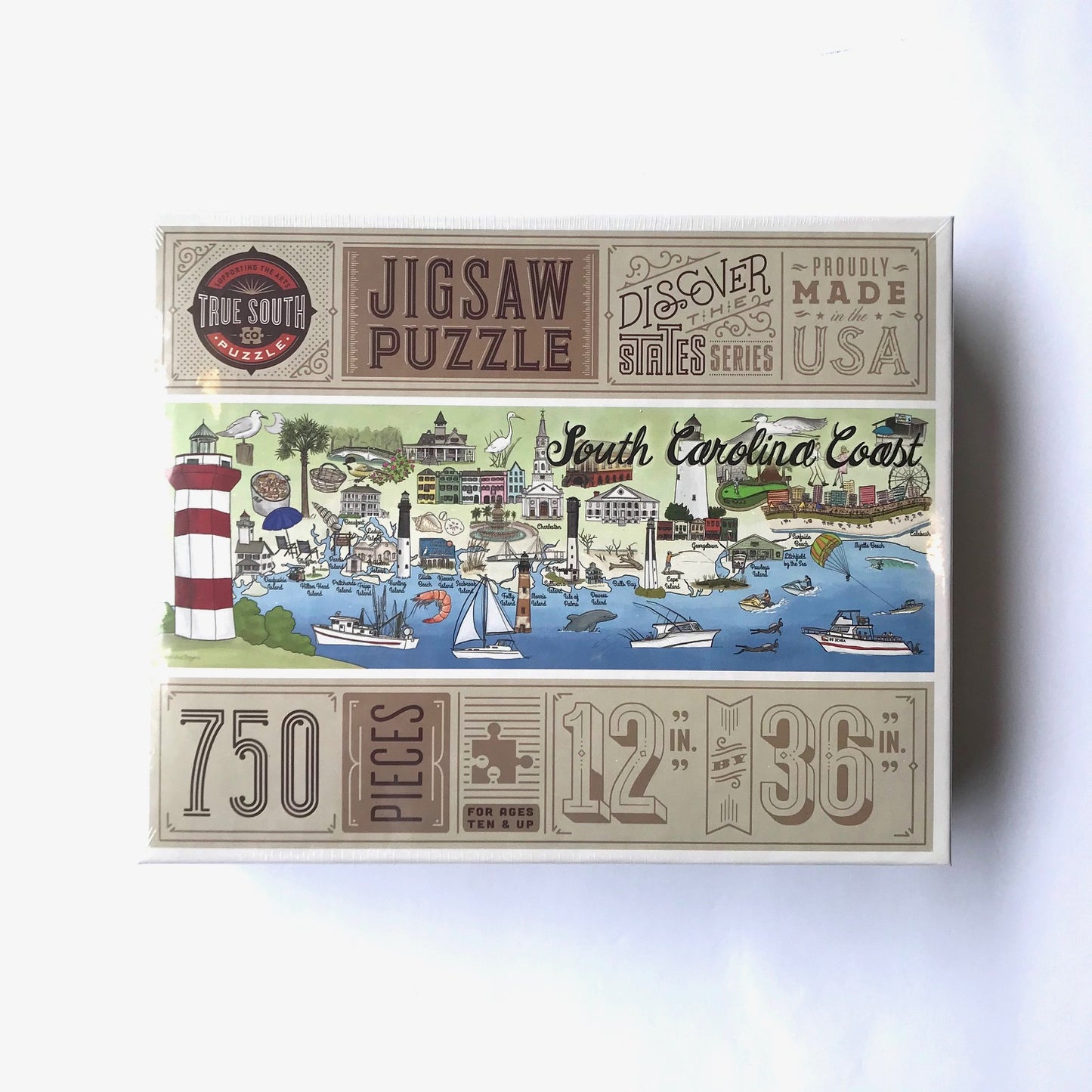 SC Coast Puzzle 750