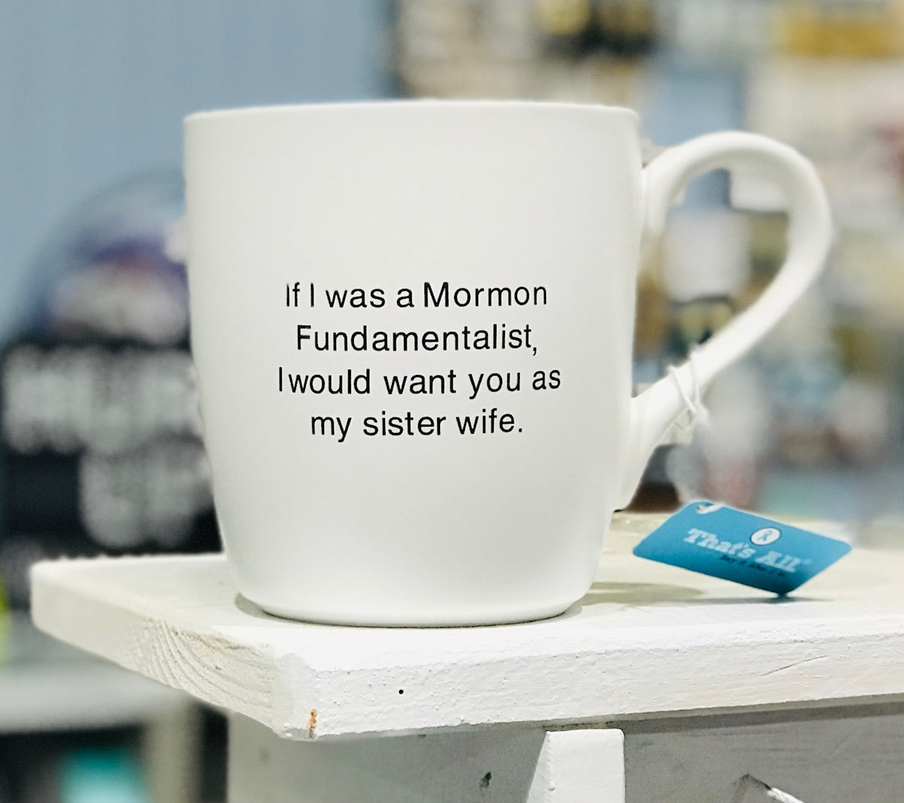 If I Was A Mormom Sister Wife Mug