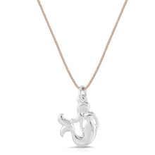 Load image into Gallery viewer, Silver Mermaid Necklace

