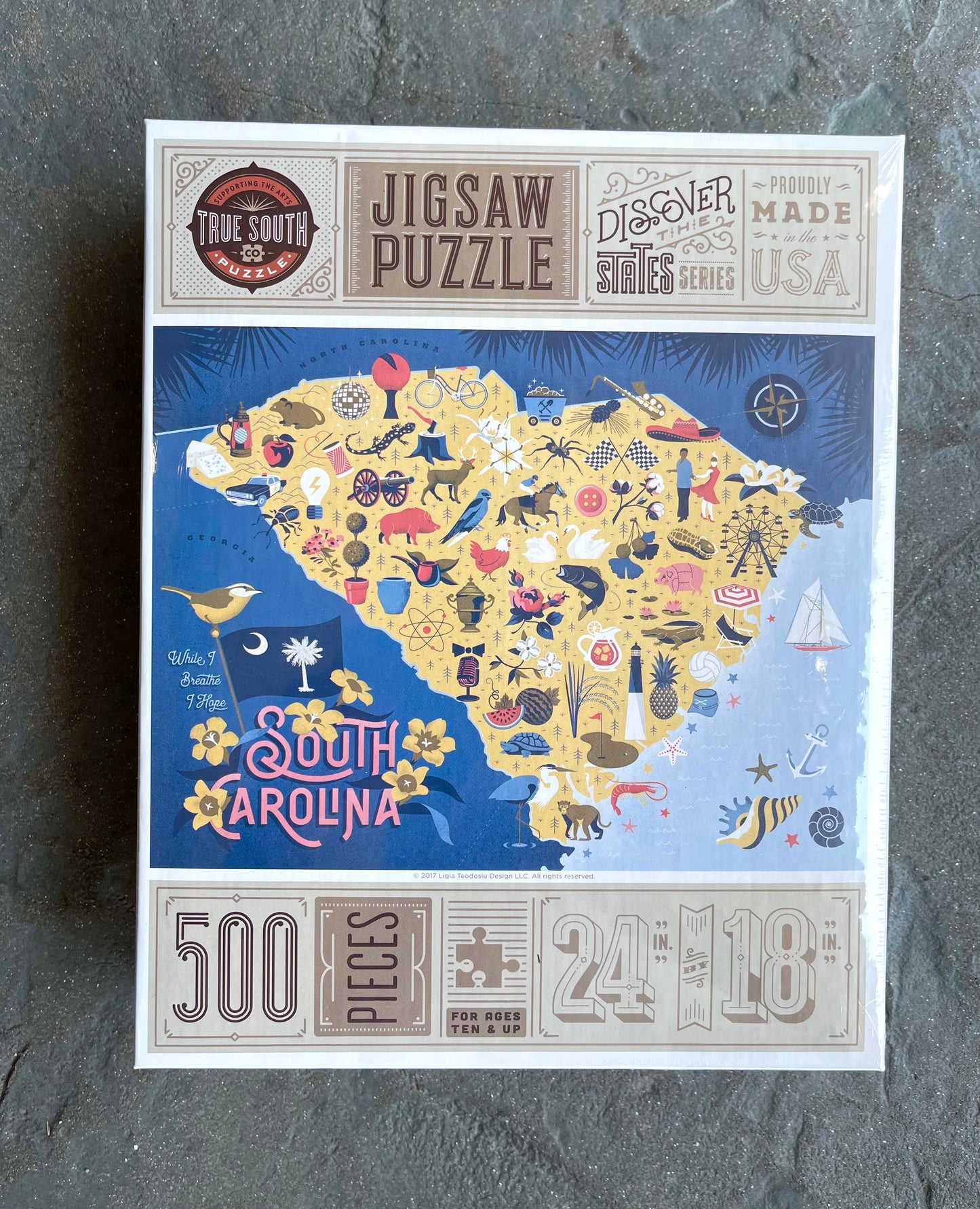 South Carolina 500 Piece Puzzle