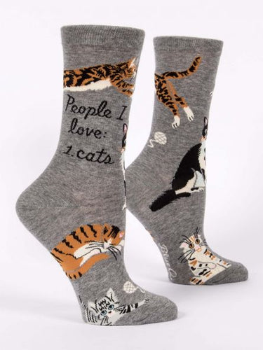 People I Love Cats Socks