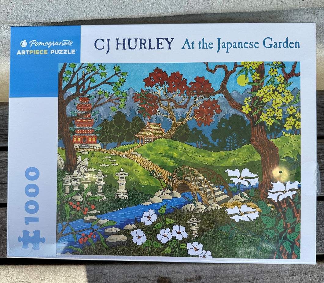 CJ Hurley 1000 Piece Puzzle Japanese Garden