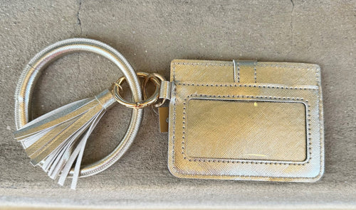NEW Bangle Keychain Card Case