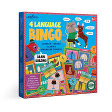 4 Language Bingo Game