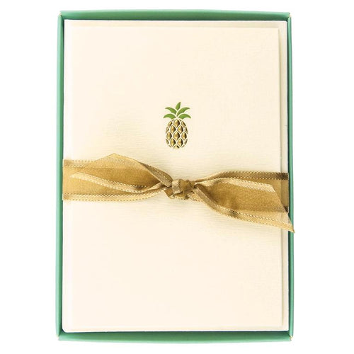 Boxed Pineapple Note Card